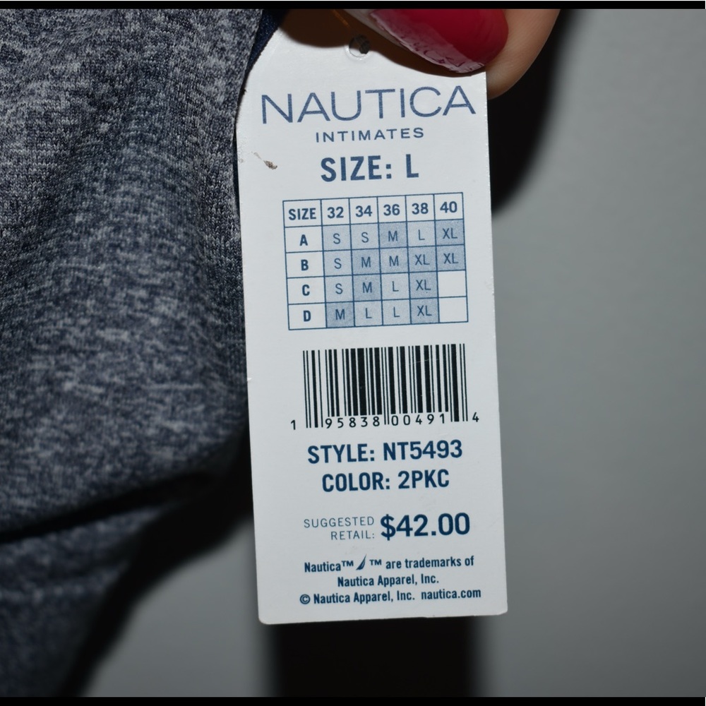 Nautica Sports Bra Set of 2 - Picture 5 of 5